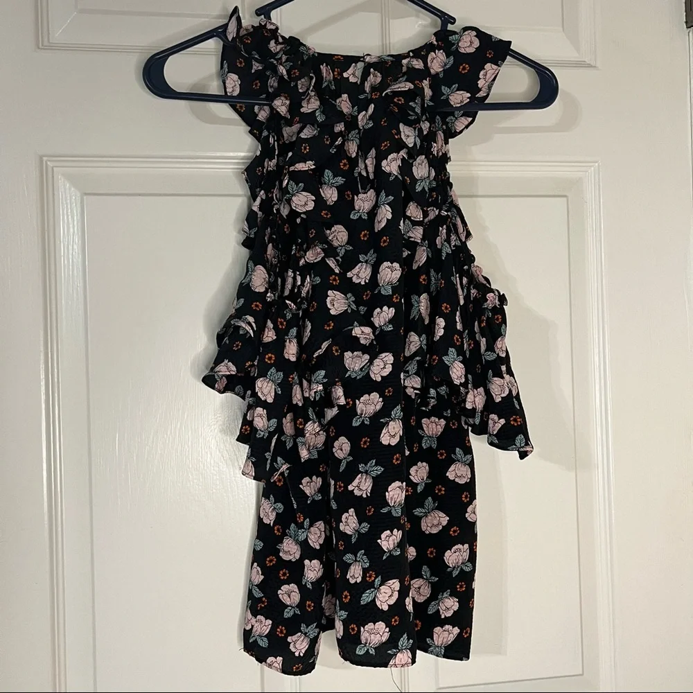 Rebecca Taylor Silk floral print blouse - Picture 4 of 7